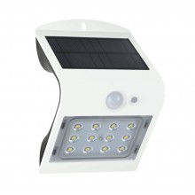 APPLIQUE SOLAR LED ARCADIA 1.5 BIANCO 1.50W - 4000K - 220 Lm - IP65 - Color Box