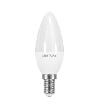 LAMP. LED ONDA CANDELA 6W - E14 - 6500K - 490 Lm - IP20 - Color Box