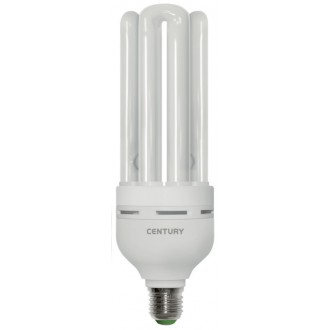 LAMP. CFL MAXI 4 TUBI 55W - E27 - 6400K - 3025 Lm - IP20 - Color Box