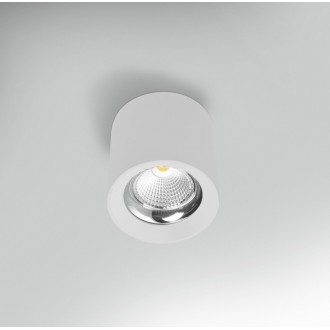 PLAFONIERA LED RONDO' BIANCO 10W - 3000K - 800 Lm - IP20 - Color Box
