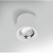 PLAFONIERA LED RONDO' BIANCO 25W - 4000K - 2500 Lm - IP20 - Color Box