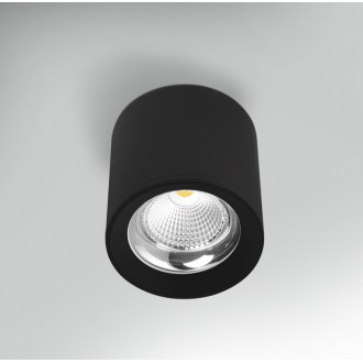 PLAFONIERA LED RONDO' NERO 35W - 3000K - 3675 Lm - IP20 - Color Box