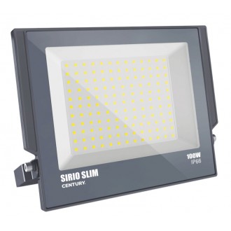 PROIETTORE LED SIRIO SLIM 100W - 6000K - 10500 Lm - IP66 - Color Box