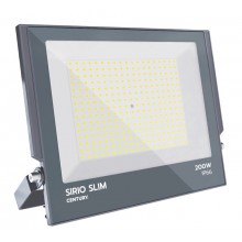 PROIETTORE LED SIRIO SLIM 200W - 4000K - 21000 Lm - IP66 - Color Box