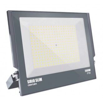PROIETTORE LED SIRIO SLIM 200W - 6000K - 21000 Lm - IP66 - Color Box