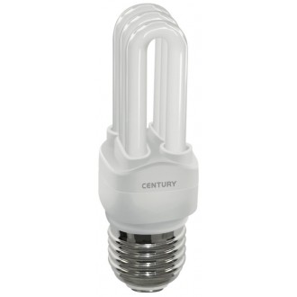 LAMP. CFL HARMONY 3 TUBI 11W - E27 - 2700K - 530 Lm - IP20 - Color Box