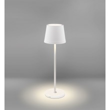 LAMP. DA TAVOLO LED LUME PLUS RICAR. BASE PG BIANCO 2.20W - 2700K - 190 Lm - Dimm. - IP54 - Color Box