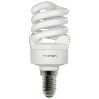 LAMP. CFL SPIRALE MICRO 11W - E14 - 2700K - 650 Lm - IP20 - Color Box