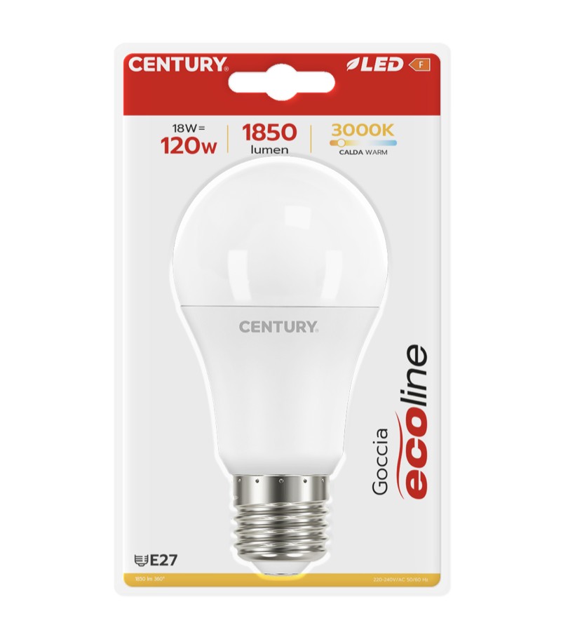 V-TAC VT-2015 LAMPADINA LED E27 15W BULB A65 - SKU 4453 4454 4455