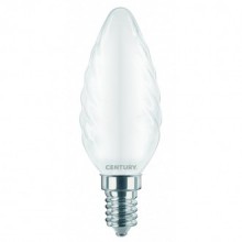 FIL. LED INCANTO SATEN TORTIG. 4W - E14 - 4000K - 470 Lm - IP20 - Color Box