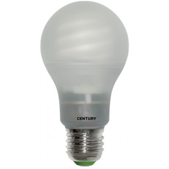 LAMP. CFL GOCCIA PURA A60 15W - E27 - 2700K - 800 Lm - IP20 - Color Box