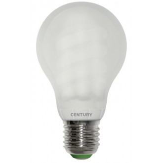LAMP. CFL GOCCIA G3M A55 8W - E27 - 6400K - 400 Lm - IP20 - Color Box
