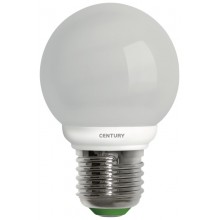 LAMP. CFL GOLF GLOBO G50 9W - E27 - 6400K - 405 Lm - IP20 - Color Box