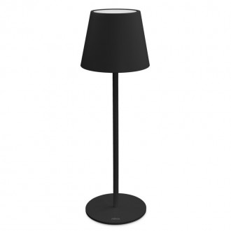 LAMP. DA TAVOLO ECOLIGHT NINA RICAR. NERO 1.80W - 3000K - 180 Lm - Dimm. - IP44