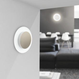PLAFONIERA LED PUSH & GO 10W - 4000K - 600 Lm - IP65 - Color Box