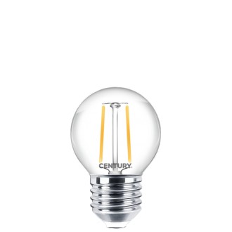 FIL. LED INCANTO SFERA CHIARA 2W - E27 - 4000K - 250 Lm - IP20 - Color Box