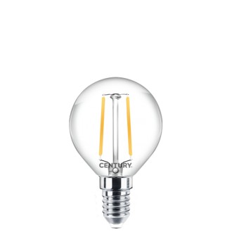 FIL. LED INCANTO SFERA CHIARA 2W - E14 - 4000K - 250 Lm - IP20 - Color Box