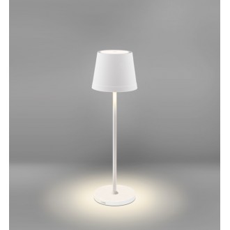 LAMP. DA TAVOLO LED LUME PLUS RICAR. BIANCO - 190 Lm - Dimm. - IP54 - Color Box